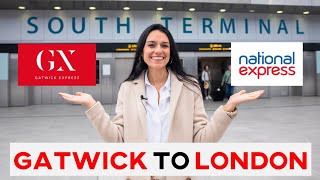 How to get from Gatwick Airport to London  ways to AVOID [upl. by Ardnik]