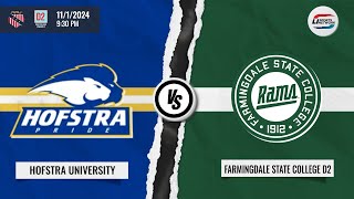 AAU Division 2 Mens Ice Hockey  Hofstra University vs Farmingdale State College [upl. by Gaye]