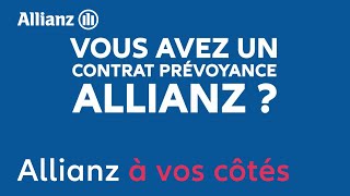 Message aux titulaires d’un contrat Prévoyance  Allianz France [upl. by Ennayar]