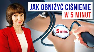 🚩Jak OBNIŻYĆ CIŚNIENIE w 5 min BEZ LEKÓW Dwa proste i skuteczne sposoby na nadciśnienie tętnicze [upl. by Hnid562]