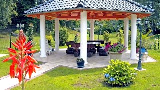 40 GAZEBOS PARA JARDINS DE CASAS SÍTIOS CHÁCARAS RANCHOS E FAZENDAS [upl. by Fletch]