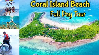 Pattaya Day Tour  Famous Coral IslandCora  Full Information  Speed Boat Price Lunch [upl. by Lantha]