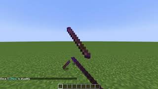 Minecraft Java Command How To Get KnockbackSharpness Stick [upl. by Eidnim]