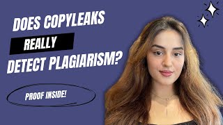 Copyleaks Plagiarism Checker Review [upl. by Iak]