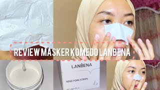 Review Masker Komedo Lanbena✨ [upl. by Babcock]