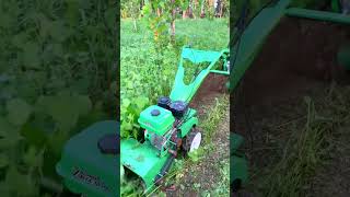 Part 732 Rotary tiller hoeing machine grasscrushing machine😱 [upl. by Traggat548]