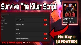 Roblox Survive The Killer Script OP🔥🔥🔥 [upl. by Chisholm]