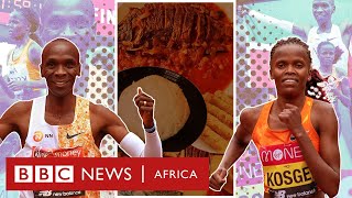 What I eat in a day marathon runner edition  BBC Africa [upl. by Pritchard869]