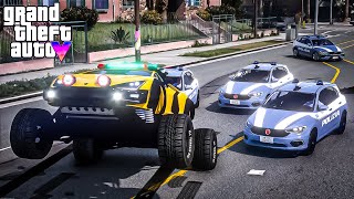 RAPINA FOLLE E FUGA IN LAMBORGHINI REVUELTO OFFROAD CON FRANKLIN🔥  GTA 5 MOD VITA DA GANGSTER [upl. by Eirol]