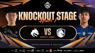 ID M6 Knockout Stage Hari 1  TEAM SPIRIT VS TEAM LIQUID ID  Game 1 [upl. by Ynnaj]