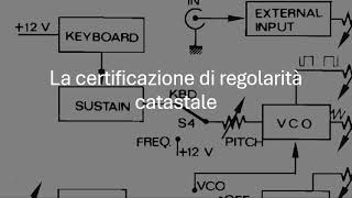 04 La certificazione di regolarità catastale 0975776451 [upl. by Daffie878]