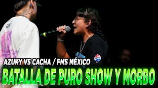 Batalla de puro show y morbo  Azuky vs Cacha Fms México J2 Votación [upl. by Eisenberg209]