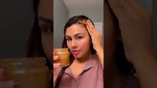 Un cuero cabelludo saludable es la clave para un cabello hermoso y sano  exfoliación capilar ✨ [upl. by Anniala]