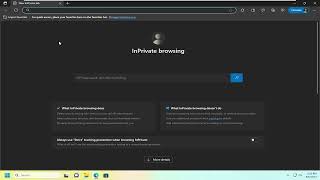 Open New InPrivate Incognito Browsing Window in Microsoft Edge Guide [upl. by Alegnat50]