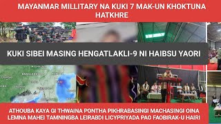 MYANMAR MILLITARY NA KUKI 7 MAKUN KHOKTUNA HATKHRE [upl. by Merth]