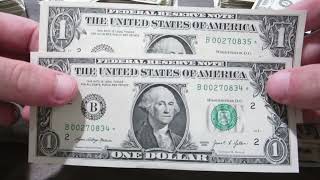 50021500 Bank Strap Currency Hunting Dollar Bills [upl. by Patrica]