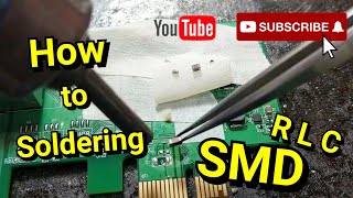 How to soldering SMD 如何焊SMD元件 HZ HW Life [upl. by Seravat272]