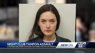 Hailey Bieber sister charged in Savannah after throwing used tampon at bartender [upl. by Akit]