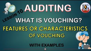 Vouching  What is Vouching In Auditing  Features Of Vouching  SET Exam  NET Exam [upl. by Faires]