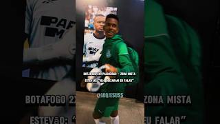 ESTÊVÃO PASSOU SEM FALAR COM IMPRENSA APÓS BOTAFOGO 2x1 PALMEIRAS PELA LIBERTADORES shorts [upl. by Kirsten777]