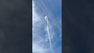 Plane falling out of the sky viralvideo beach aerobatic fighterjet jetflix italianairforce [upl. by Aihsena]