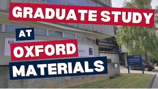 Graduate Study at Oxford Materials [upl. by Eloise156]