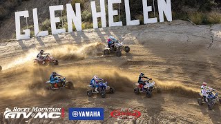 WORCS ATV DIRT DIARIES WILD RIDE AT GLEN HELEN [upl. by Imrots291]