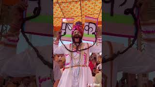 75 inch beard पुष्कर 😍pushkarfair2024 rajasthan rajasthani rajasthan beard culture pushkar [upl. by Jarnagin293]