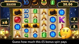 Jackpot King  Irish Riches best bonus game of the day [upl. by Ahsieka]