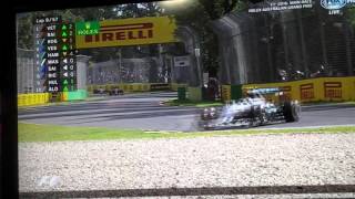 Hamilton vs Verstappen  F1 2016 Australian GP [upl. by Chimene]