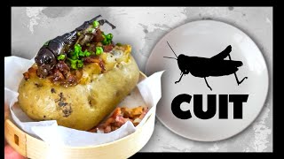 🔪 ÉTRANGES RECETTES  INSECTE ET PATATE  CRIQUET À LA CHEMINÉE [upl. by Attenohs381]