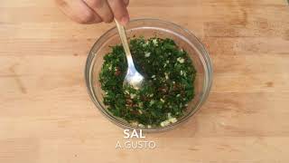 Como hacer Chimichurri casero Argentino [upl. by Eixirt]