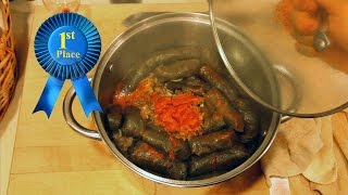 1 Best Stuffed Grape Leaves  How to make Dolma  Dolmades Recipe  Sarma  Beef or Lamd [upl. by Cirillo]