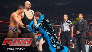 FULL MATCH  DGeneration X amp Hornswoggle vs Big Show The Miz amp Jon Heder Raw Jan 18 2010 [upl. by Conall375]