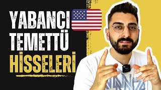 YABANCI TEMETTÜ HİSSELERİ  ABD Borsası Hisse Senedi Yatırımı  Dolar Temettü Emekliliği [upl. by Annekim]