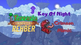 Terraria 14 Master Mod Türkçe  Key of Night  Crimson Mimic  Rehber [upl. by Ligriv]