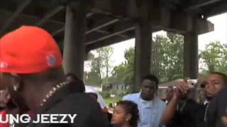 Jeezy surprises Lil Boosie at Boosies Easter Bash [upl. by Zerdna]