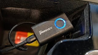 AAWireless Two wireless Android Auto adapter review [upl. by Ynez557]