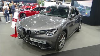 2023 Alfa Romeo Stelvio 22 Diesel 160 AT8 Sprint  Exterior  Interior  Salon Automobile Lyon 2023 [upl. by Hardy]