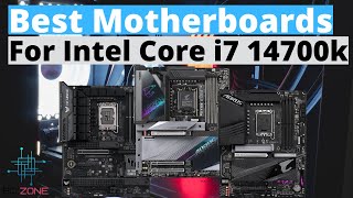 THE BEST MOTHERBOARDS FOR INTEL CORE I7 14700K IN 2024 TOP 3 [upl. by Akirre]