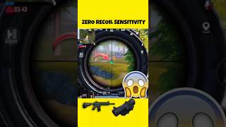 Zero recoil sensitivity code 🔥 no recoil sensitivity shorts shortvideo zerorecoil pubg bgmi [upl. by Ocinom588]