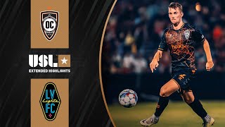 Orange County SC vs Las Vegas Lights Extended Highlights  USL Championship  CBS Sports Golazo [upl. by Aiykan]