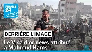 Derrière limage  le Visa d’or news attribué au photographe palestinien Mahmud Hams [upl. by Lassiter]