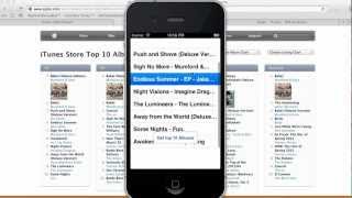 JSON Parsing Tutorial  Xcode 45  Top 10 iTunes Albums [upl. by Oirottiv]