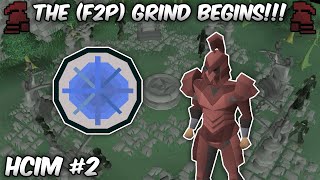 The F2P Questing Grind Begins  Hardcore Episode 2 OSRS [upl. by Ymmot419]