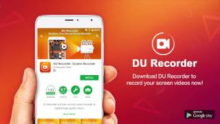 DU Recorder  Best screen recorder for Android no ads with facecam [upl. by Lanita230]