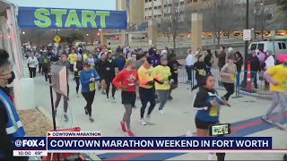 Cowtown Marathon in Fort Worth this weekend [upl. by Nahtaj89]