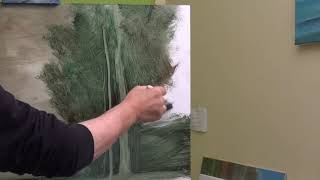 Oil Painting A Woodland Scene Part 1  with Stuart Davies [upl. by Nyrrat]