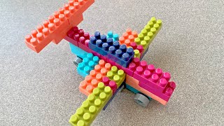 100 minutes satisfying with plane and robot building blocks [upl. by Kaela418]