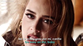 Adele  Easy On Me  Lyrics  Español  Video Official [upl. by Milka749]